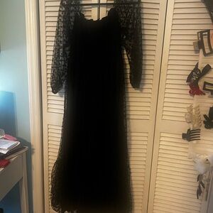 Elegant Black Lace Dress